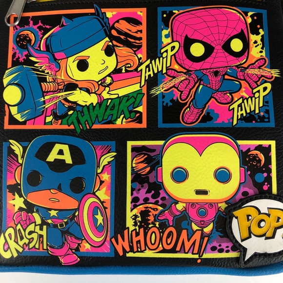 Funko POP! Marvel Black Light Mini Backpack Target - Picture 4 of 11